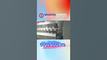 MÁY PHAY TIỆN 8 ĐẦU MR8X4SE D1200 - Máy tiện CNC nhiều đầu - Máy phay tiện chân ghế gỗ nhiều đầu