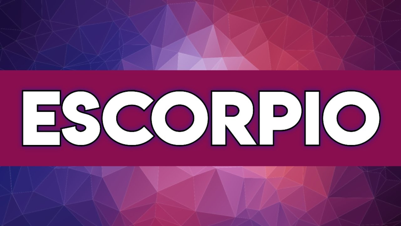 ESCORPIO | PREPARATE PARA UNA SORPRESA GIGANTE, ALGUIEN QUE ESTÁ OCULTO ...