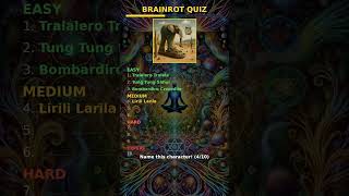 Hardest Brainrot Quiz #shorts