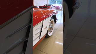 The iconic stylings of the 1958 Chevrolet Corvette!