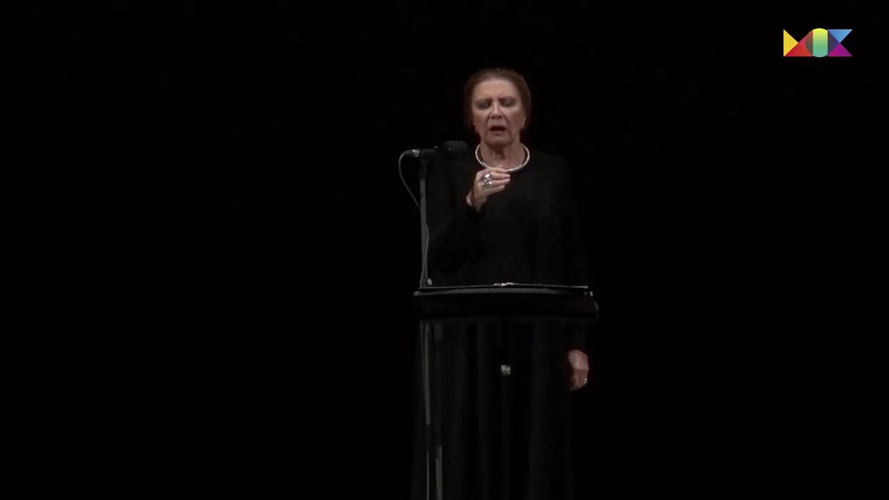 Алла Демидова - Марина Цветаева "Моим стихам написанным так рано" - YouTube