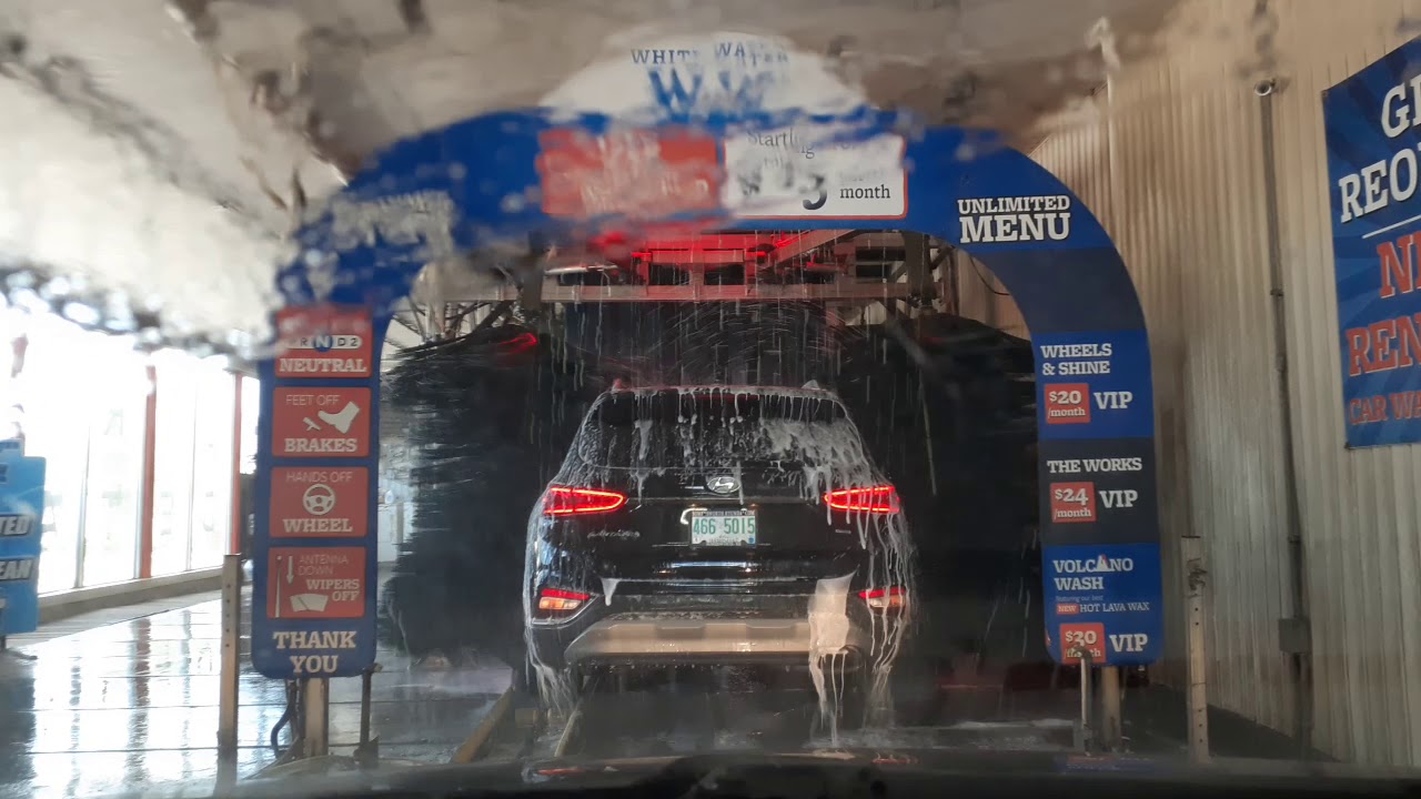White Water Car Wash in Dover, NH - YouTube