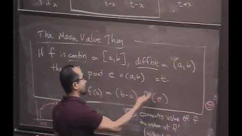 Real Analysis, Lecture 24: The Derivative and the Mean Value Theorem (6/8)