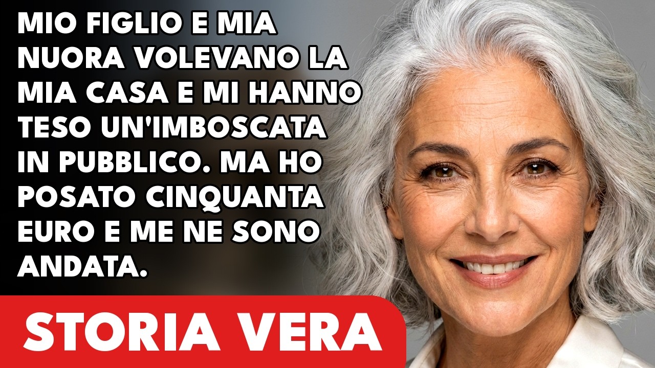 Alla cena di famiglia, con tutti i parenti seduti intorno al tavolo, mio figlio si è alzato e ha annunciato: «Mamma ha gentilmente accettato di lasciarci trasferire in casa sua. Lei prenderà il...