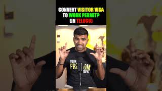 Turning Visitor Visa into Work Permit in Canada | Your Ultimate Telugu Guide 🇨🇦💼 by Aditya Kumar Soma 921 views 6 months ago 1 minute, 7 seconds