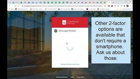 Setting up OneLogin at Carthage