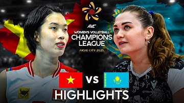 Zhetysu VS Long An | FINAL HIGHLIGHTS | AVC Champions League 2025