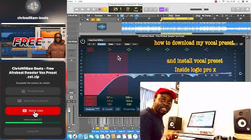 How to install vocal preset in Logic Pro 2024