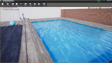 real-time pool water - WIP - Unreal Engine 4