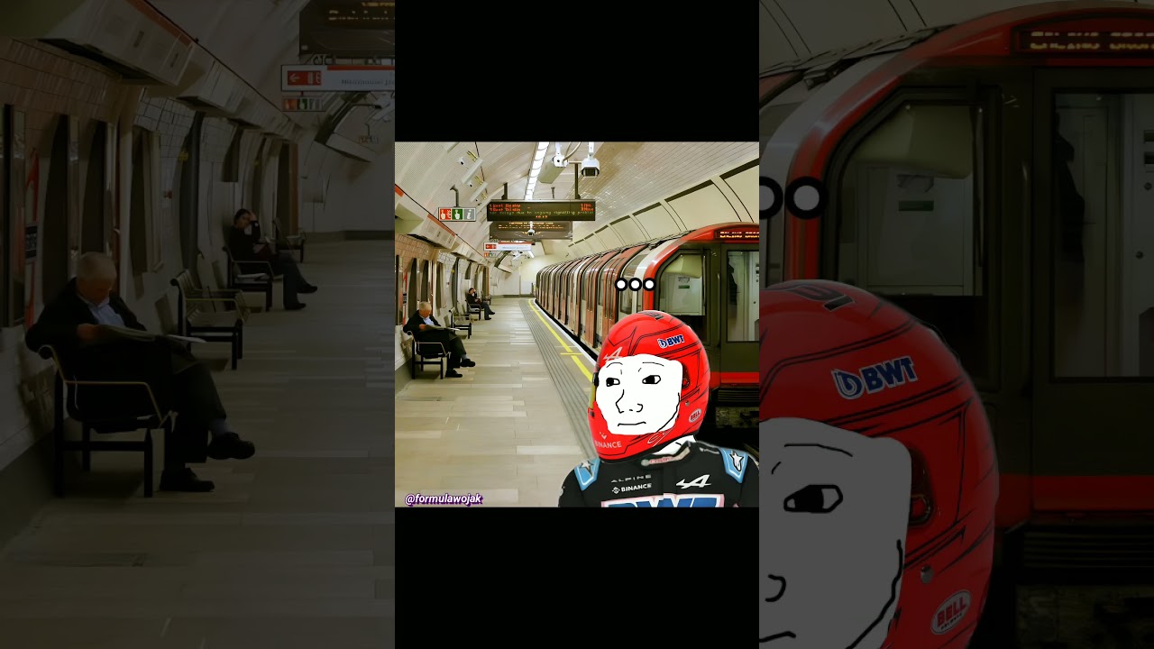 Esteban Ocon Walking on Subway After He Retired From 2022 Singapore GP! 