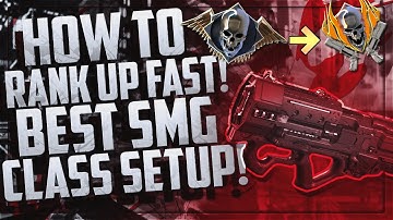 HOW TO RANK UP FAST ON INFINITE WARFARE! BEST SMG CLASS SETUP! (IW Tips & Tricks)