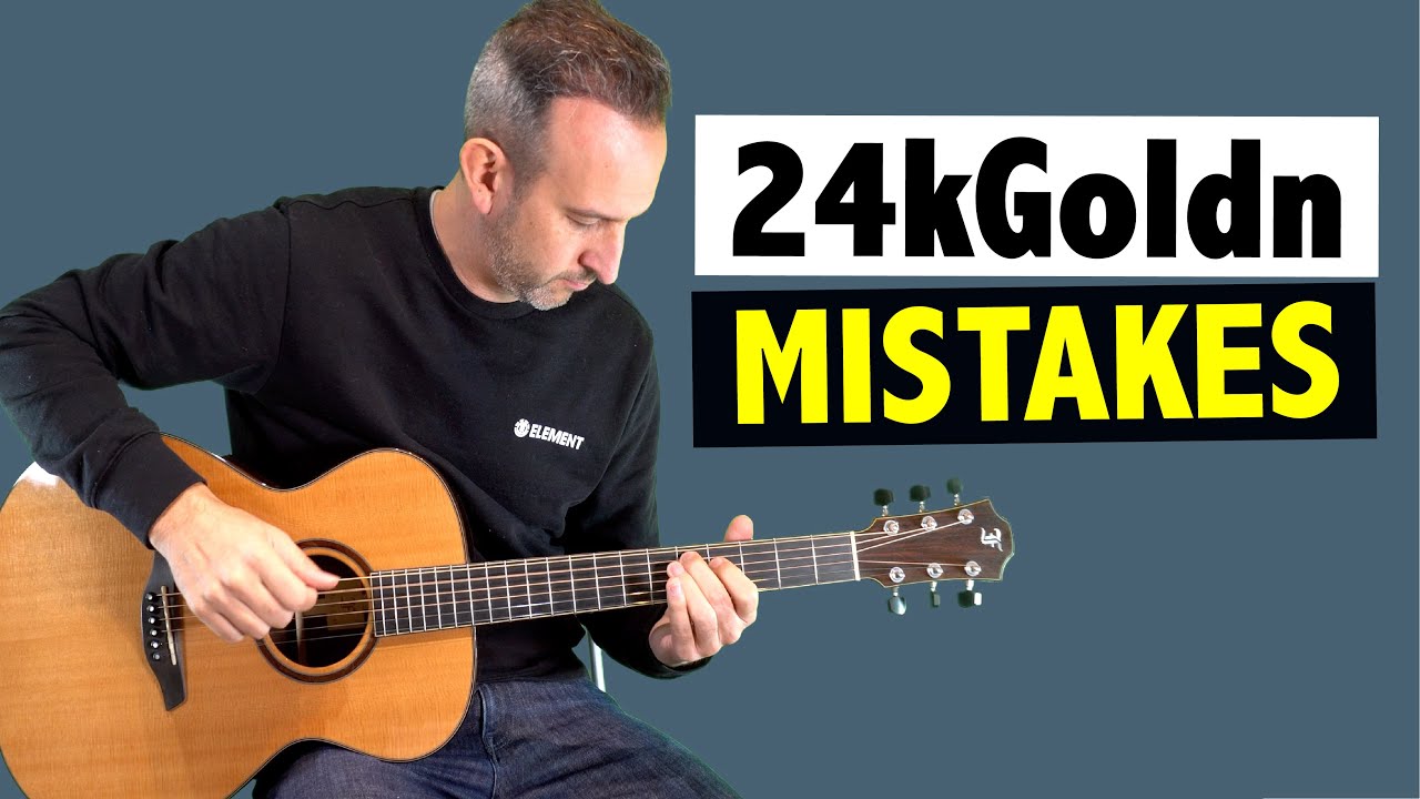 24kGoldn - Mistakes / Guitar Tutorial + TAB