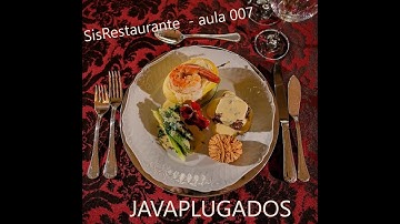 SisRestaurante (java desk) - Aula 007 - Criando formulário principal