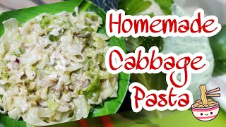 Homemade Cabbage Pasta  | Pasta recipes| Cabbage Salad| Easy Pasta| Quick Pasta| Low Carb spaghetti