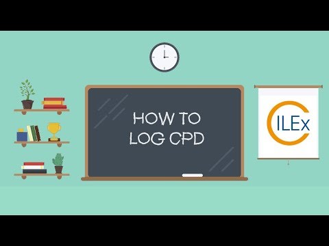 How to log CPD