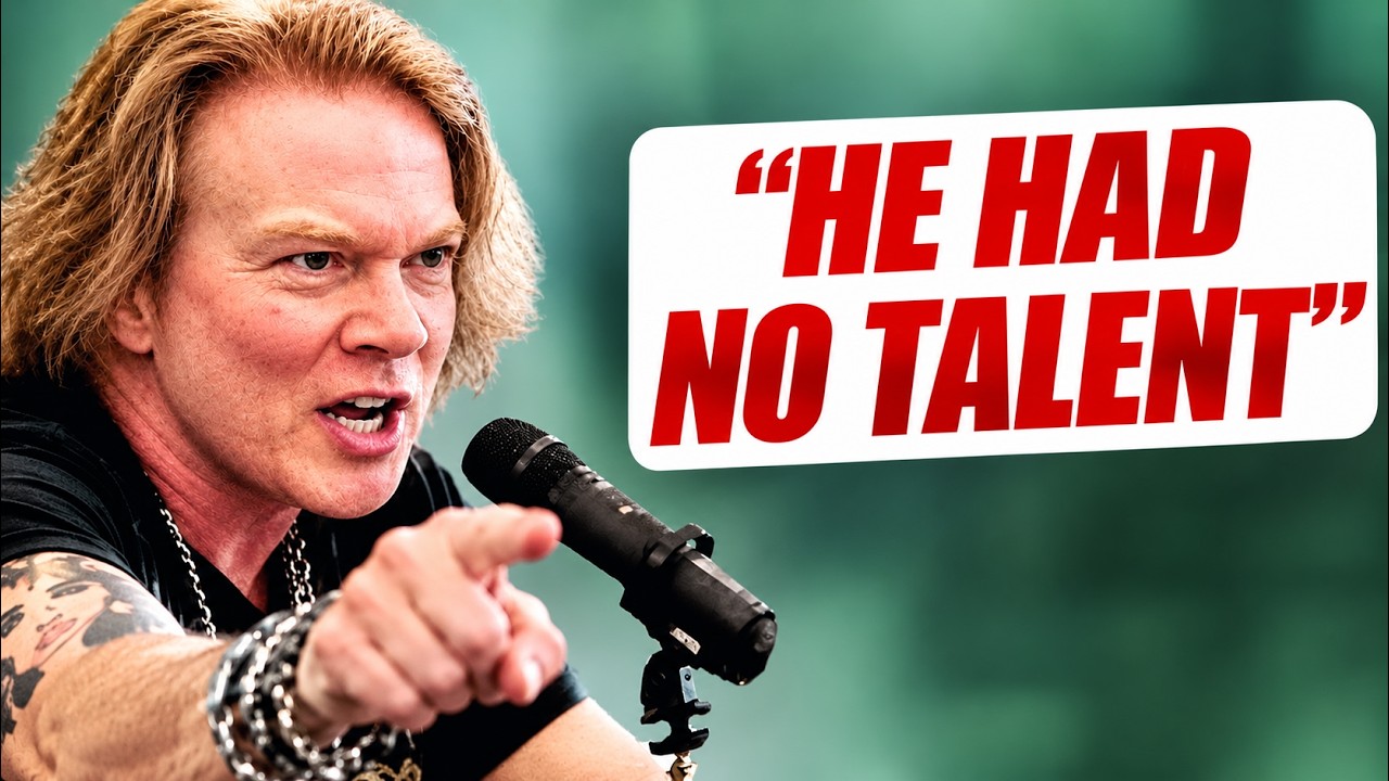 Axl Rose Had NO MERCY! 7 Rock Legends He Called Out - YouTube
