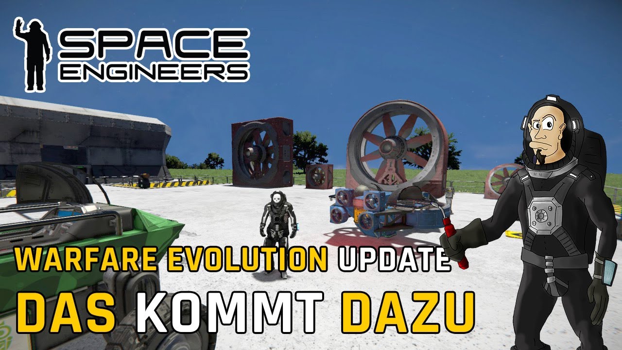 Space Engineers Warfare Evolution Update - DAS kommt dazu! - YouTube