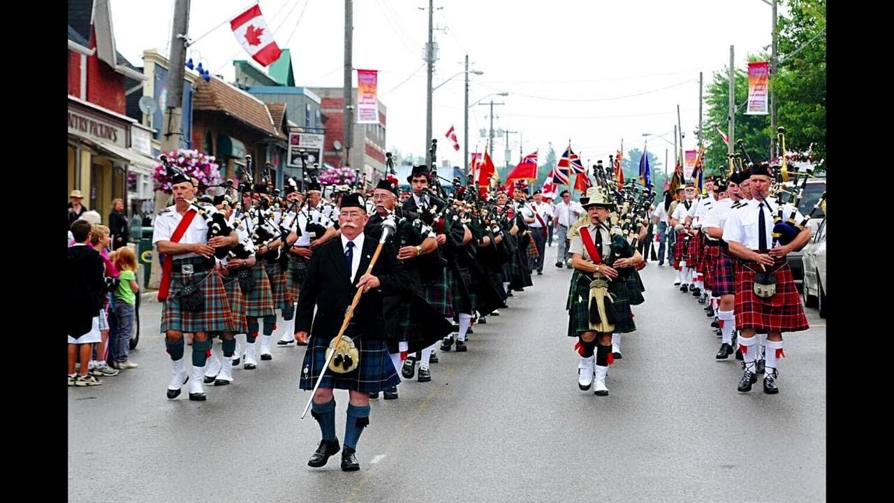 Scottish Bagpiper Band Marching Sound Effect Part 2 (10K Subscibers