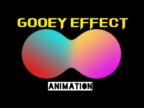 CSS Gooey Gradient Effect Animation |  HTML CSS and Javascript  |  Code Flip | Md Arfe Alam