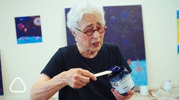 In the studio with Katherine Bradford