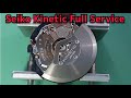 Full service seiko kinetic 5m82 movement  assembly and disassembly tutorial  solimbd
