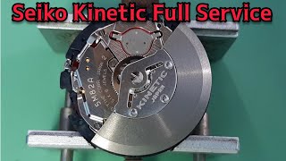 Full Service Seiko Kinetic 5M82 Movement | Assembly And Disassembly Tutorial | SolimBD