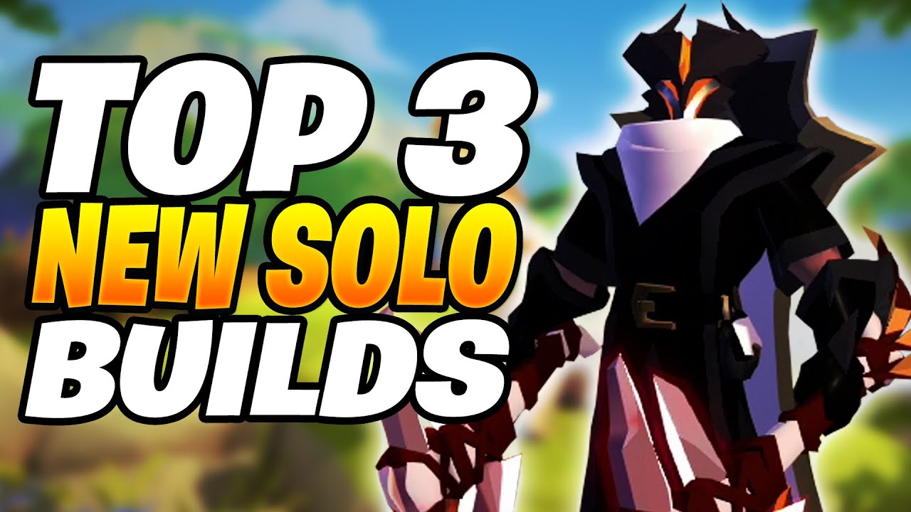 Top 3 Best Solo Player Builds  Albion Online Solo Weapons (PVP/PVE) 