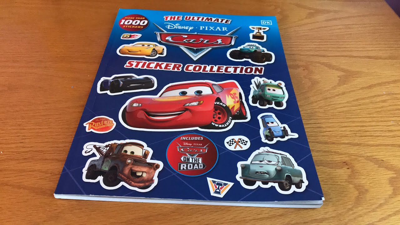 Putting Together The Cars Ultimate Sticker Collection Live! (part one)Ty Talks Live 11/18/22
