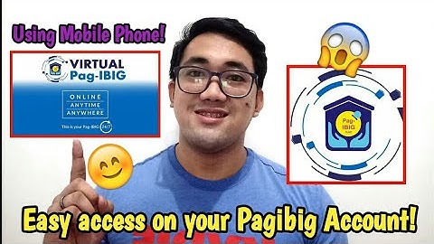 How to Create Pagibig Virtual Account using Mobile Phone