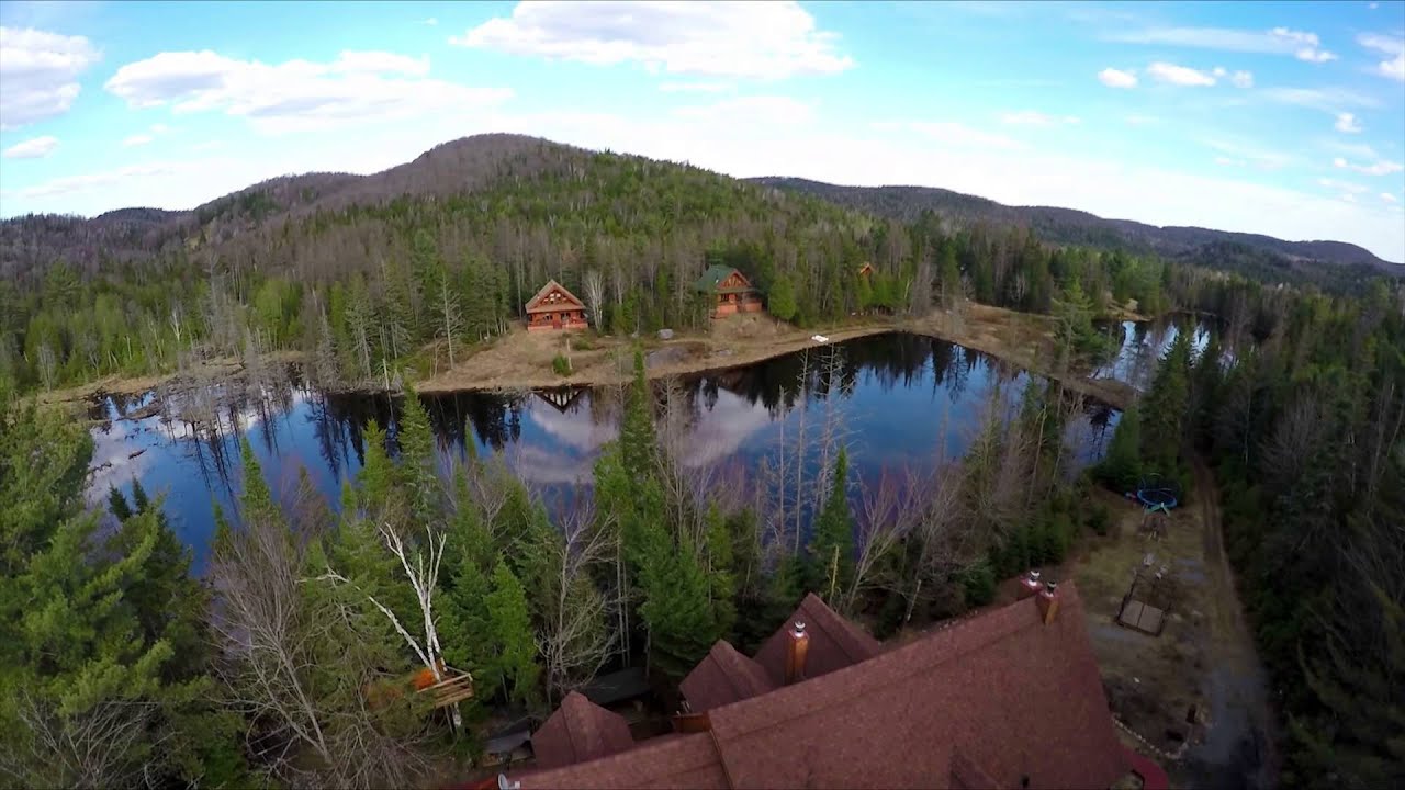 Bienvenue au domaine des Merveilles Val David Québec Canada FPV