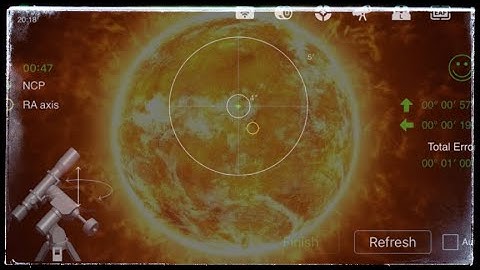 Polar Alignment Using Our Sun. Basics from mount setup to finish.