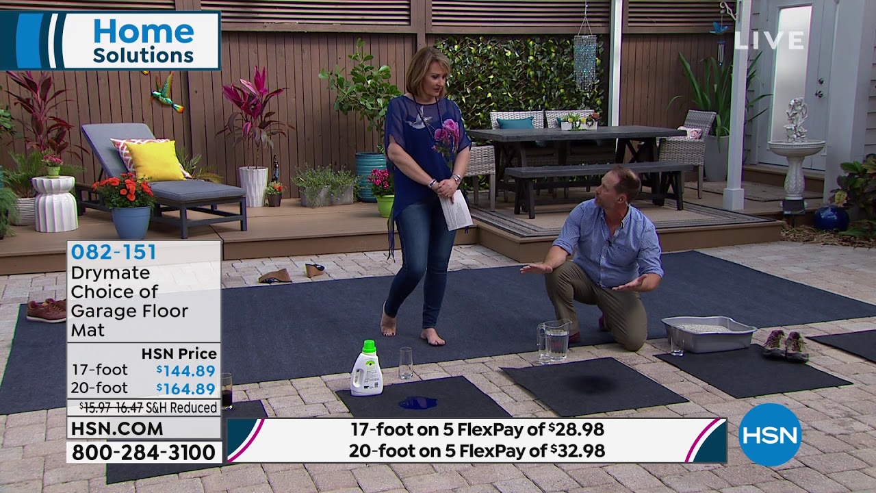 Drymate 17' Garage Floor Mat YouTube