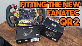 Unboxing and fitting the Fanatec QR2 to my Fanatec GT DD Pro and Mclaren GT3 v2 wheel