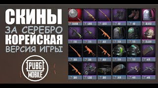 КОРЕЙСКАЯ ВЕРСИЯ || переходим || СКИНЫ за серебро || PUBG mobile