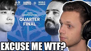 MUSIC PRODUCER reacts to  DICE 🇰🇷 vs ROBIN 🇫🇷 | GBB 2023: WORLD LEAGUE | Quarterfinal