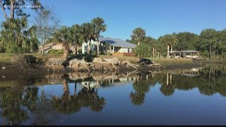 Neighbor concerned about concrete dumped into canal near intra-coastal waterway