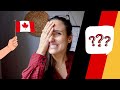 CANADIAN TRIES TO SPEAK GERMAN ON YOUTUBE FOR THE FIRST TIME 🙈🇩🇪