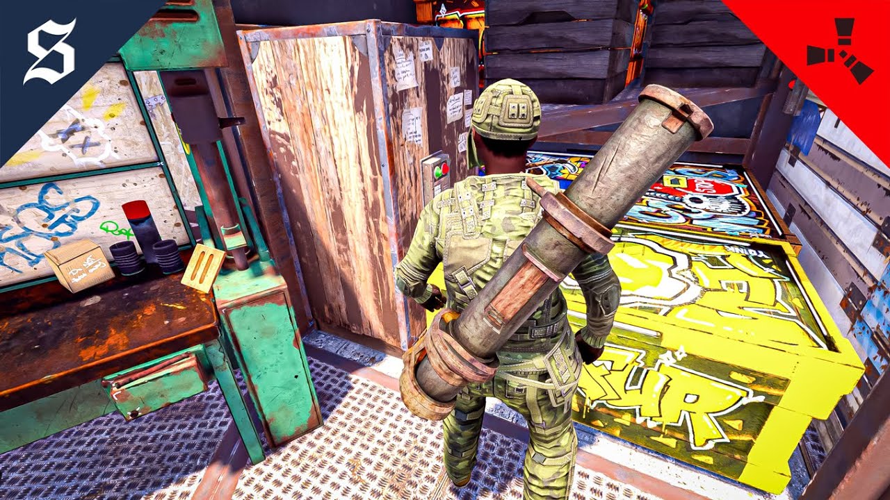 I took over a raid and the loot is unimaginable 🧃 - RUST SOLO #7 S128 ...