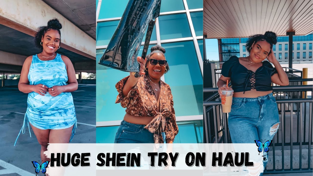 Huge Plus Size Shein Haul | Try on Haul | Summer 2021 - YouTube