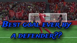 Best goal ever by a Defender in EAFC Mobile ??? | #football #eafc24 #eafcmobile #messi