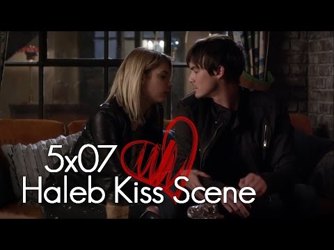 Pretty Little Liars 5x07 Hanna And Caleb Kiss Scene 