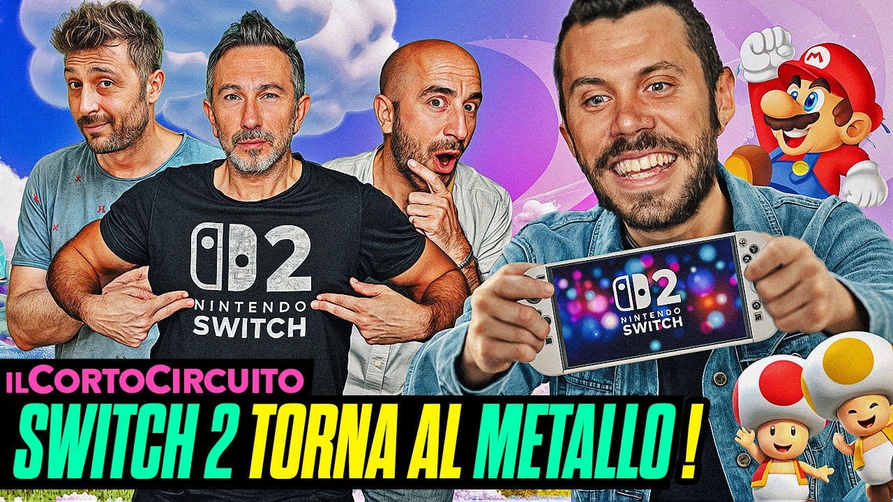NINTENDO SWITCH 2 è UN SOGNO CHE SI AVVERA per PERRI!🔥✨ Il CORTOCIRCUITO con Pierpa, Piane e Serino