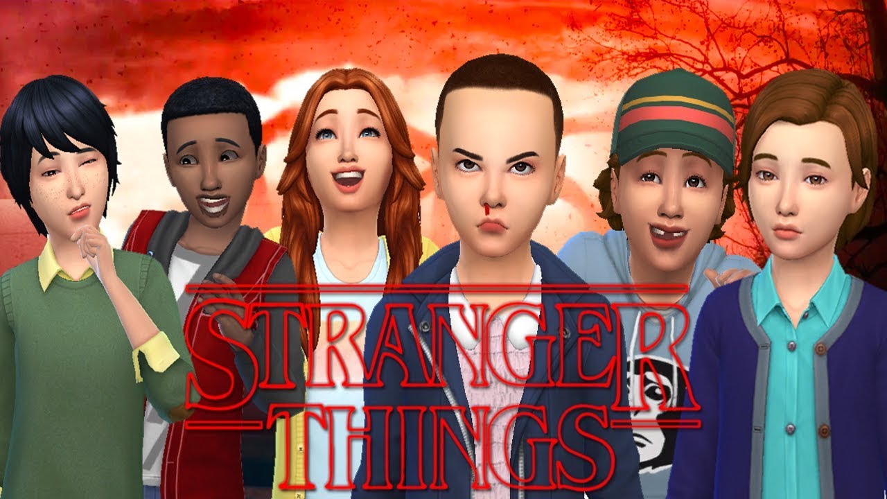 Stranger Things No The Sims 4 Youtube