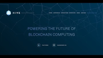 HIVE Blockchain Technologies: Biggest Publicly Traded Ethereum Miner In The World Goes NASDAQ!