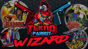 Arcade-One Teknoparrot Gun Wizard - Sinden & Aimtrak