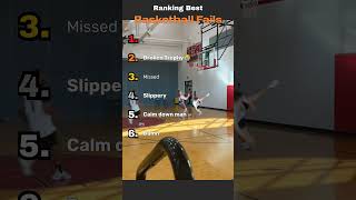Worst Basketball Moments RANKED 🏀😅 #basketball #funny #fails