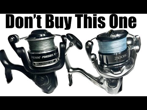 Shimano Stradic 2500 HG VS Penn Pursuit 4 2500