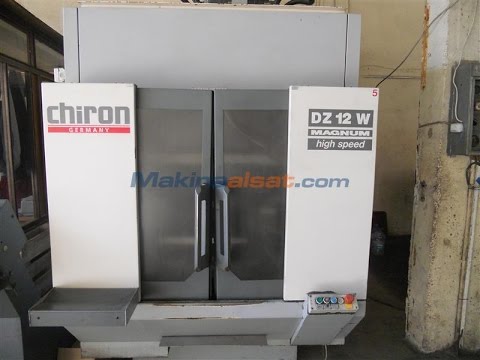 chiron DZ -12W çift spindle çift tabla çift divizör