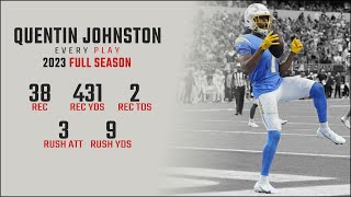 Quentin Johnston 2023 Highlights | Every Target, Catch, and Run