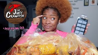 THE JUICY CRAWFISH SEAFOOD BOIL MUKBANG INSTAGRAM Q A